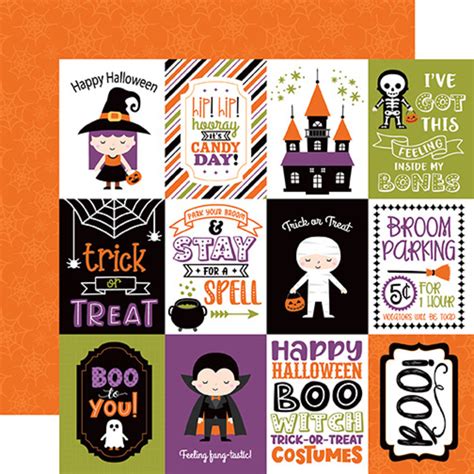 Echo Park I Love Halloween 12x12 Inch Collection Kit Ilh218016