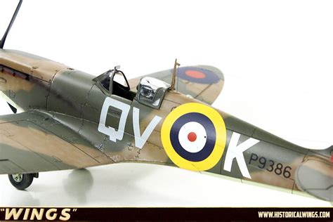 1 48 Tamiya Spitfire Mk Ia P9386 QV K Of No 19 Squadron Fowlmere