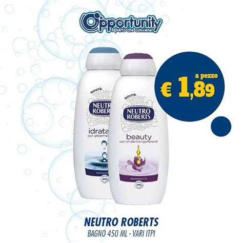 Neutro Roberts Bagno 450 Ml Vari Tipi Offerta Di Opportunity Shop