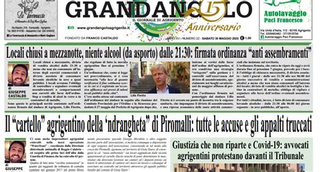 L Cartello Agrigentino Della Ndrangheta Di Piromalli Tutte Le