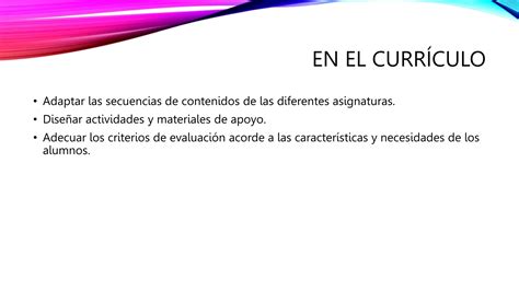 Ajustes Razonables Y Adecuaciones Curriculares 2 Pptx