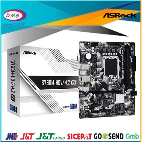 Jual Asrock B M Hdv M D Intel B Lga Micro Atx