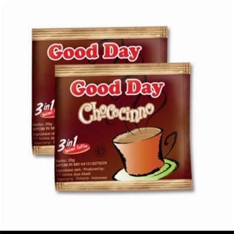 Jual Kopi Good Day Chococinno Renceng 10 Sachet X 20 Gram Good Day