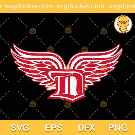 Detroit Red Wings Vector Logo SVG, Detroit Red Wings