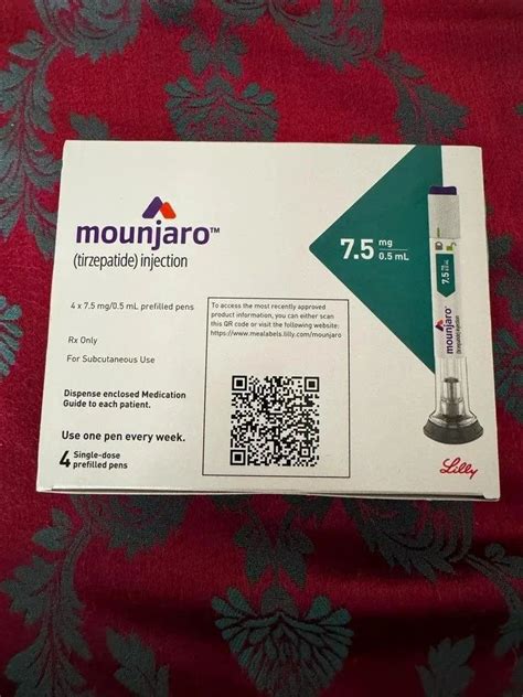 Mounjaro Tirzepatide Mg Injection At Rs Vial Tirzepatide