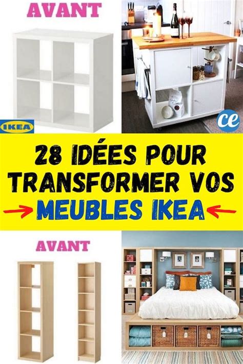 28 Astuces Faciles Pour Relooker Et Transformer Vos Meubles Ikea Artofit