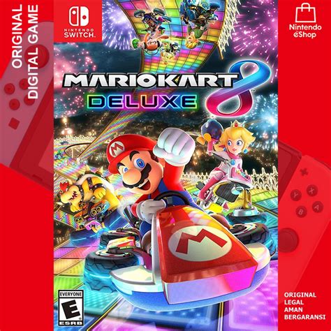 Juego digital Mario kart 8 deluxe Nintendo Shopee México