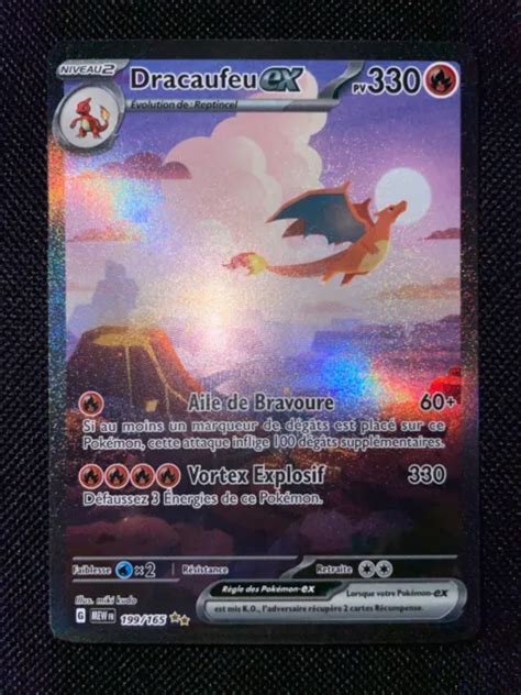 Carte Pokemon Dracaufeu Ex Alternative Ev Mew Fr