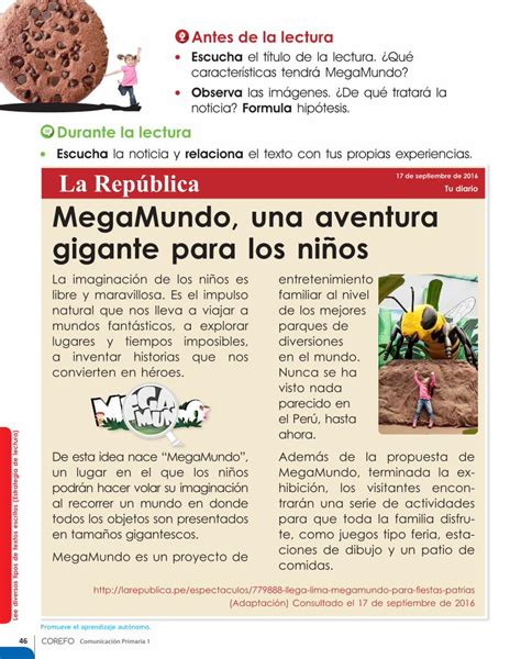 PDF Tu Diario MegaMundo Una Aventura Gigante Para Escucha