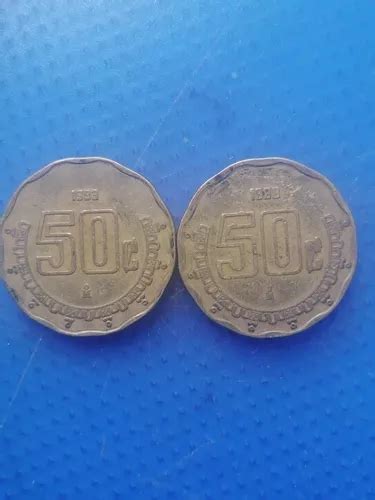 Monedas De 50 Centavos Con Error De Acuñación 1838 1993 en venta en