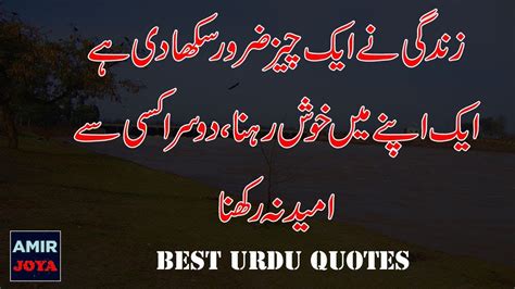 Best Urdu Quotes Piyari Batain In Urdu Best Urdu Quotations About Life Youtube