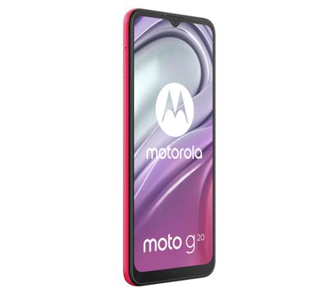 Motorola Moto G20 4 64GB Flamingo Pink 90Hz 64GB Smartfony I