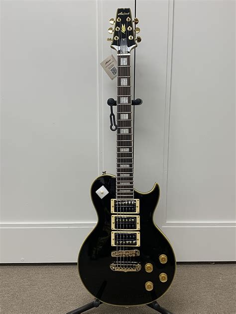 Aria Pro Ii Pe Pf Tribute Electric Guitar Black Brand Reverb