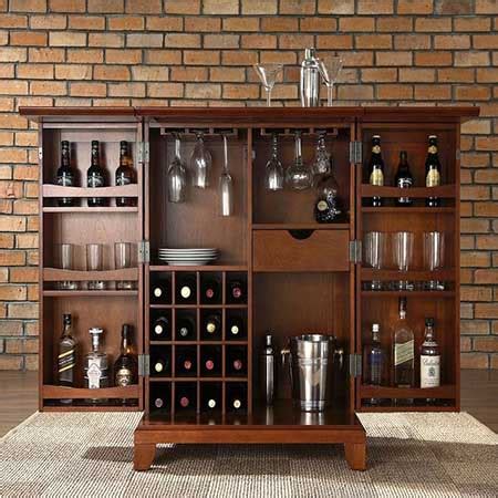 Wooden Bar Cabinet By Aarsun Aarsun