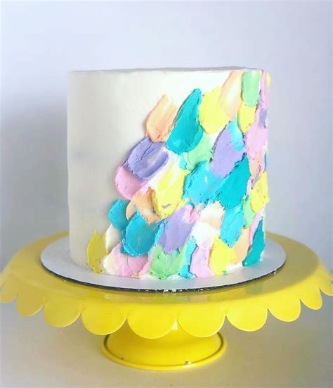 Katherine Sabbath Inspired Watercolored Cake Cake Designs Cake