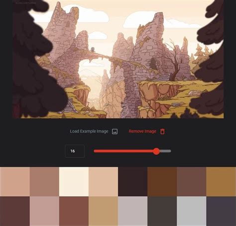 Hilda Color Pallet Outside