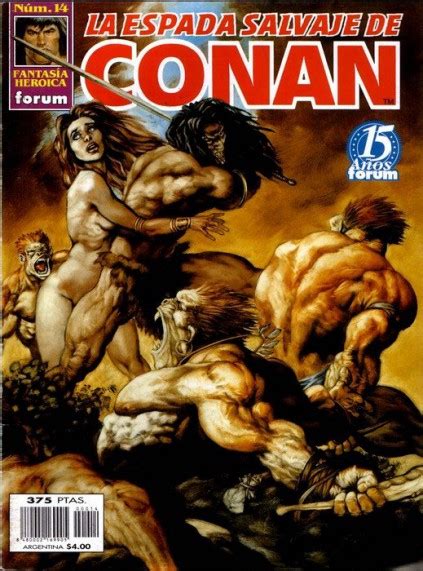 CONAN 1997 PLANETA DEAGOSTINI LA ESPADA SALVAJE VOL III 14 Ficha