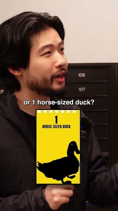 Fight 100 Duck Sized Horses Or 1 Horse Sized Duck Youtube