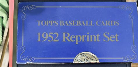 1952 Topps Baseball Reprint Complete Factory Set Unopened Ebay