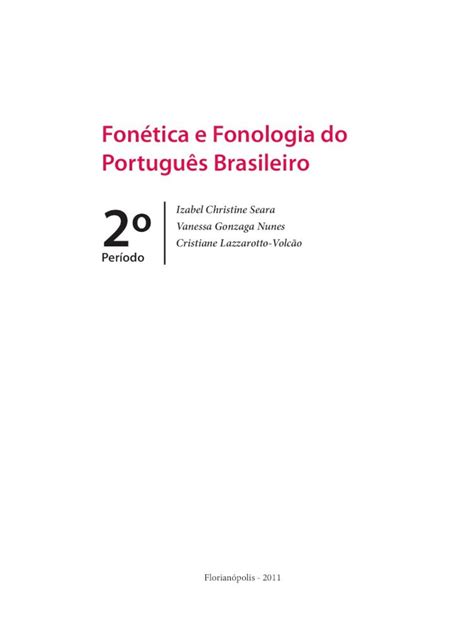 Pdf Livro Fonetica E Fonologia Ufsc Dokumen Tips