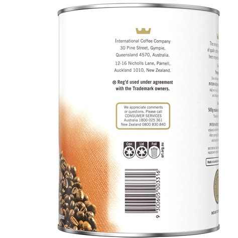 International Roast Instant Coffee 500g The Australian Products