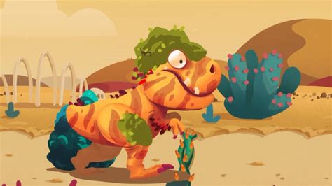 Dino Bash T Rex Gameplay Youtube