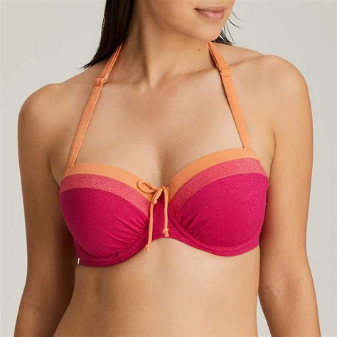 Bikini Balconet Prima Donna Swim colección Tanger TALLAS 85D COLOR Fucsia