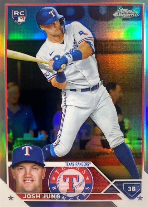 Josh Jung 2023 Topps Chrome 93 Refractor Price Guide Sports Card