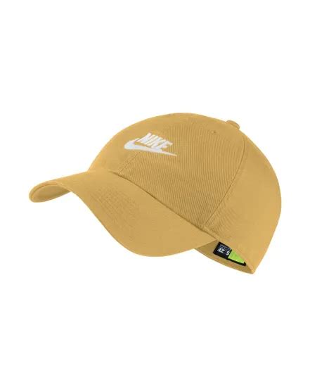 Casquette Unisexe Nike U NSW H86 FUTURA WASH CAP Jaune Sport 2000 Ref