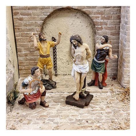 Flagellation Of Jesus Statue Passion Of Christ 9 Cm Online Sales On