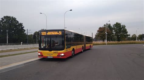 MAN NG363 Lion S City G 3402 MZA Warszawa 509 YouTube