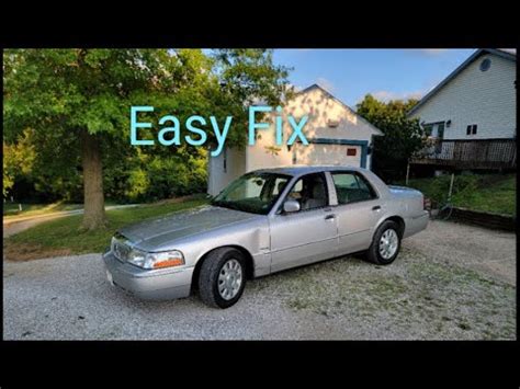 Mercury Grand Marquis Window Motor Replacement Youtube