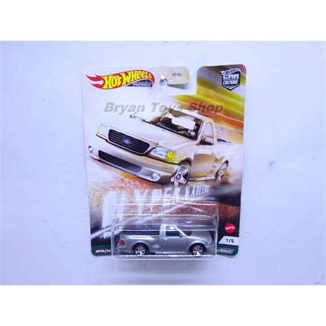 Jual Hot Wheels Premium Card Ketekuk Hyper Haulers 99 Ford F 150 SVT Lightning Shopee Indonesia