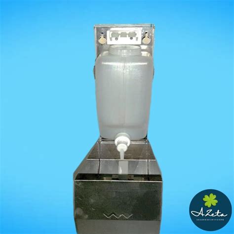 Dispenser De Acero Inoxidable Para Jabon Liquido Alcohol En Gel