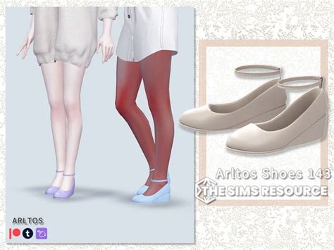 Arltos Cute Wedges 143 Cute Wedges Sims 4 Cc Shoes Sims 4 Mods