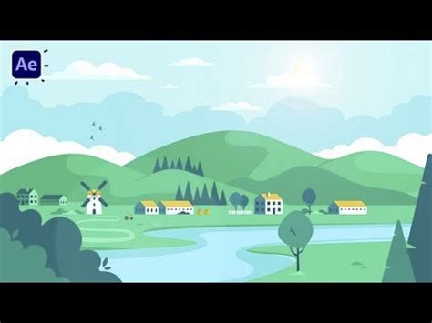 Farm Landscape Animation in After Effects Tutorials : r/Montages