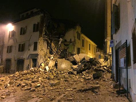 Italy Earthquakes Two Strong Earthquakes Strike To The East Of Perugia