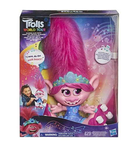 Trolls Trolls World Tour Dancing Hair Poppy Doll Harrods Dk