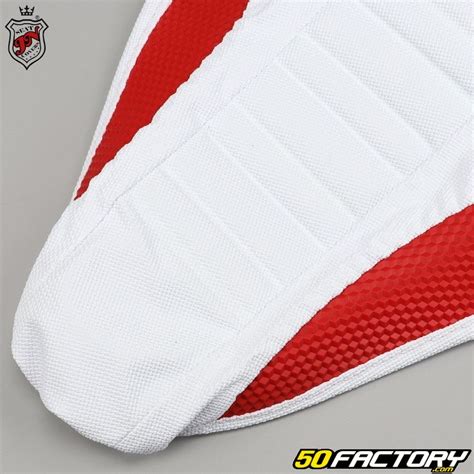 Housse De Selle Honda Crf R Jn Seats Rouge Et Blanche