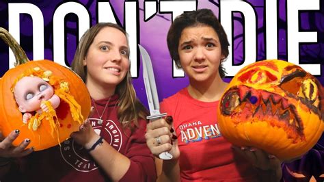 Halloween Pumpkin Carving Challenge Youtube