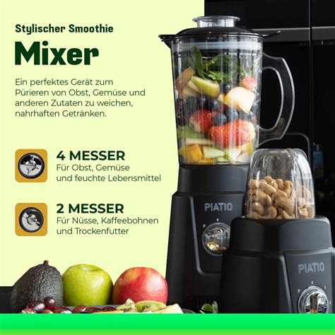 Piatio Smoothie Blender Smoothie Maker Kaufland De