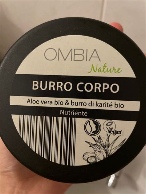 Ombia Burro Corpo Aloe Vera Bio Burro di Karité Bio INCI Beauty