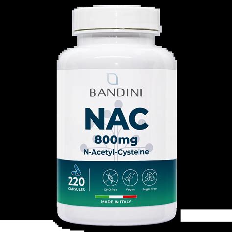 NAC N acetil cistein 800 mg 220 kapsul Imunska zaščita