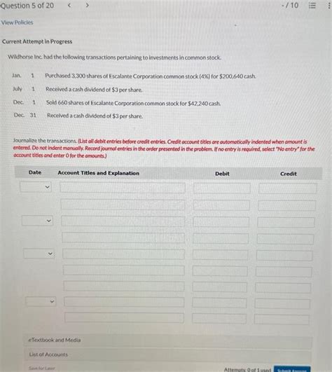 Solved Journalize The Transactions List All Debit Entries Chegg