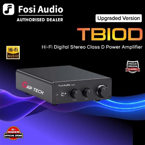 Jual Fosi Audio Tb D Tb D Hifi Digital Stereo Audio Power