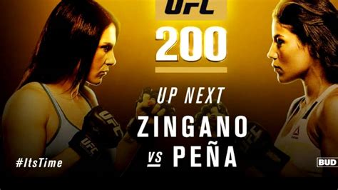 UFC 200 Cat Zingano vs Julianna Peña Full Fight YouTube