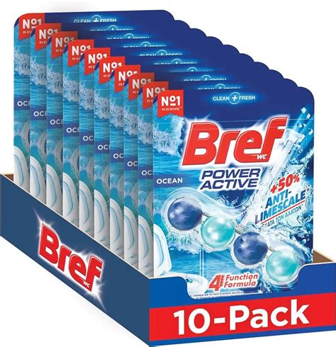 Bref Wc Block Power Active Ocean 50g Multipack 10 Piezas Buy Bref