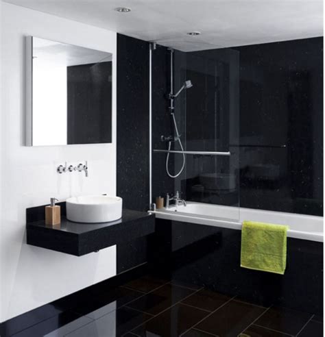 Nuance Marble Noir Mm Finishing Panel Waterproof Shower Board