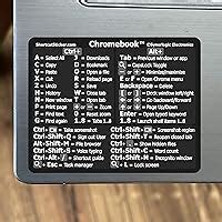 Amazon Synerlogic Chrome Os Reference Keyboard Shortcut Sticker