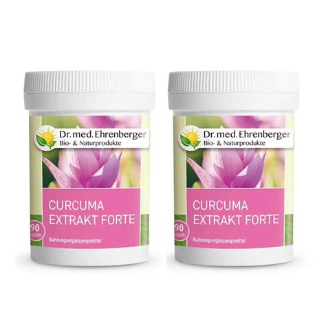 Dr Med Ehrenberger Curcuma Extrakt Forte X St Shop Apotheke